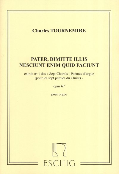 C. Tournemire: Choral N 1 Orgue (Part.)