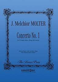 J.M. Molter: Concerto No. 1, TrpDKamo (Pa+St)