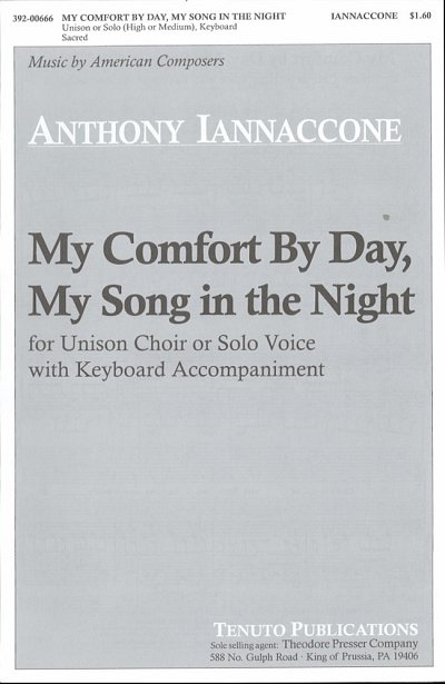 I. Anthony: My Comfort By Day, My Song In The Night (Chpa)