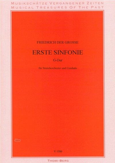 Fr. d. Grosse: Sinfonie 1 G-Dur