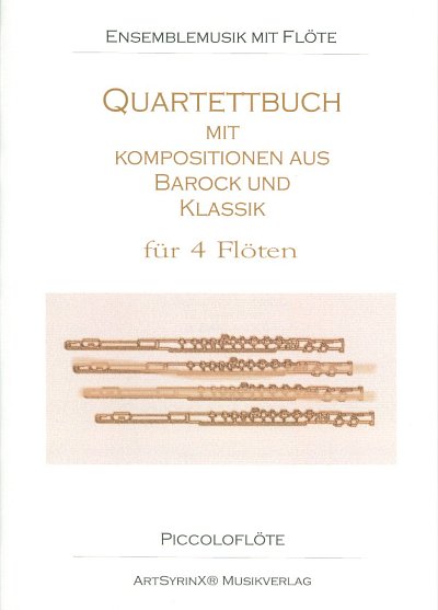 J. Schlotter: Quartettbuch für 4 Flöten Zusatzst, 4Fl (HARM)