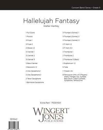 W.S. Hartley: Hallelujah Fantasy, Blaso (Part(C))