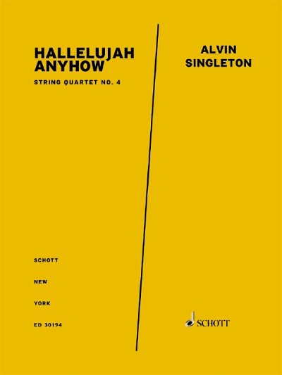 A. Singleton: Hallelujah Anyhow