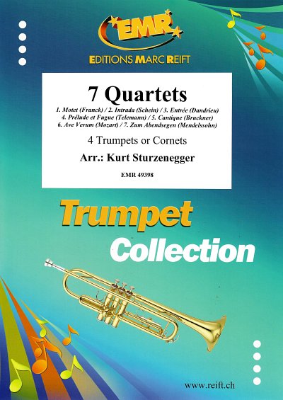 K. Sturzenegger: 7 Quartets, 4Trp/Kor