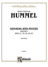 DL: J.N. Hummel: Hummel: Sonatas and Pieces (Volume I), Klav