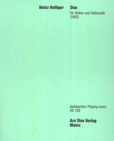 H. Holliger: Duo, VlVc (Sppa)