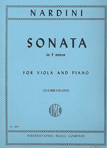 P. Nardini: Sonata Fa Min. (Bu)