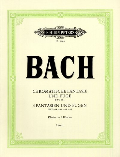 J.S. Bach: Chromatische Fantasie und Fuge BWV 903, Klav/Cemb