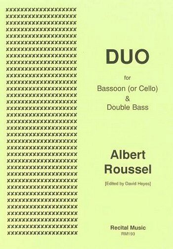A. Roussel: Duo (Bu)