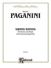 N. Paganini i inni: Paganini: Grand Sonata for Guitar and Piano with Accompanying Violin