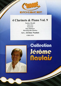 J. Naulais: 4 Clarinets & Piano Volume 9, 4KlarKlav