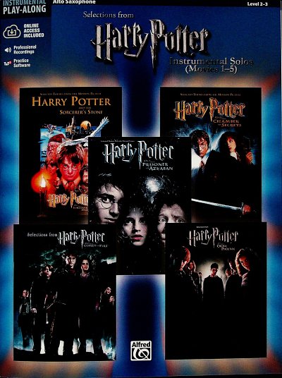 Selections from Harry Potter, Asax (+OnlAudio)