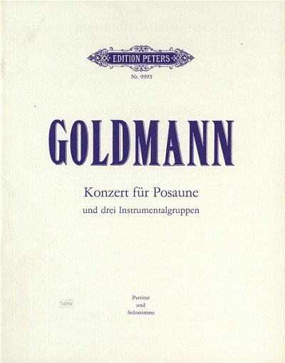 F. Goldmann: Konzert Pos
