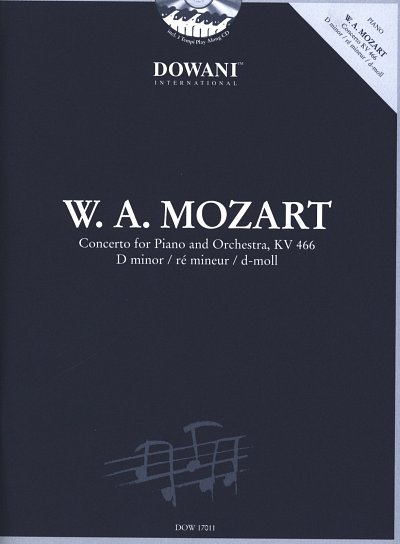 W.A. Mozart: Concerto KV 466 in D-Moll, Klav (+CD)