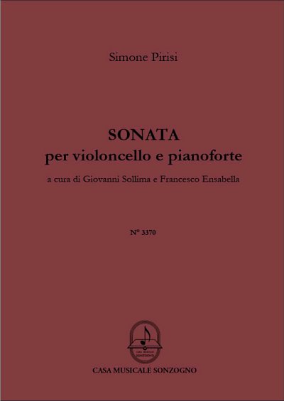 S. Pirisi: Sonata, VcKlav (KlavpaSt)
