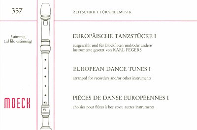 K. Fegers: Europaeische Tanzstuecke 1