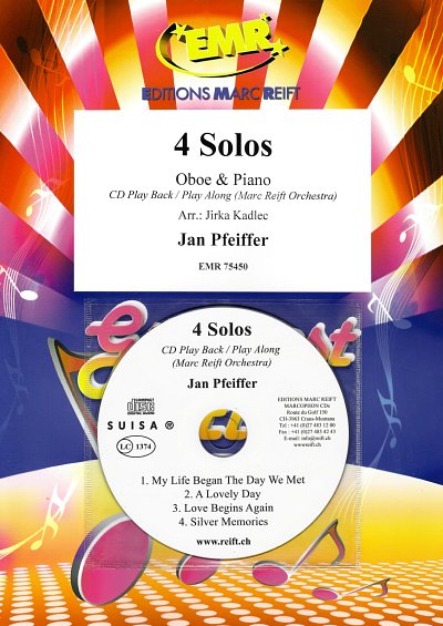 J. Pfeiffer: 4 Solos, ObKlav (+CD)