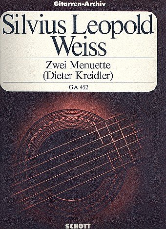 S.L. Weiss: Zwei Menuette , Git