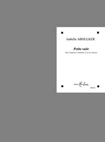 I. Aboulker: Petite suite, HolzEns (Pa+St)