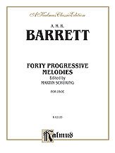 DL: A.B.B. A.M.R.: Barret: Forty Progressive Studies, Ob