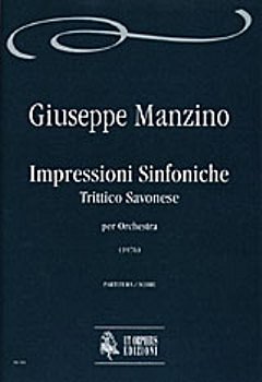 G. Manzino: Impressioni Sinfoniche. Trittico , Sinfo (Part.)