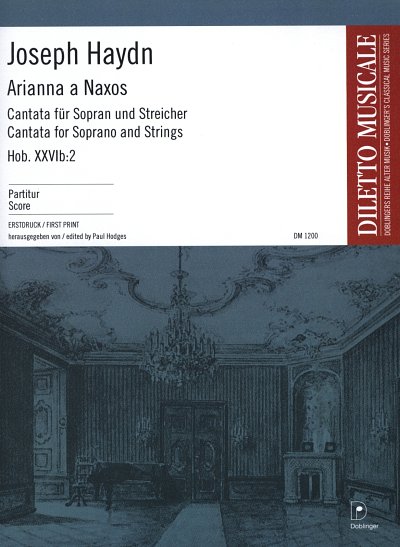 J. Haydn: Arianna A Naxos Hob 26b/2 Ges-H (S) Orch