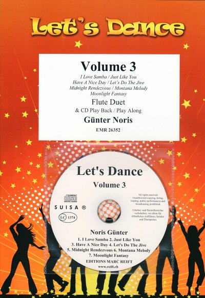 G.M. Noris: Let's Dance Volume 3, 2Fl (+CD)