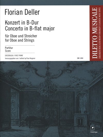 D. Florian: Konzert fuer Oboe und Streicher B-, ObStr (Part.