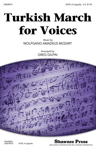 W.A. Mozart: Turkish March for Voices, GCh4 (Chpa)