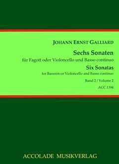 J.E. Galliard: 6 Sonaten 2