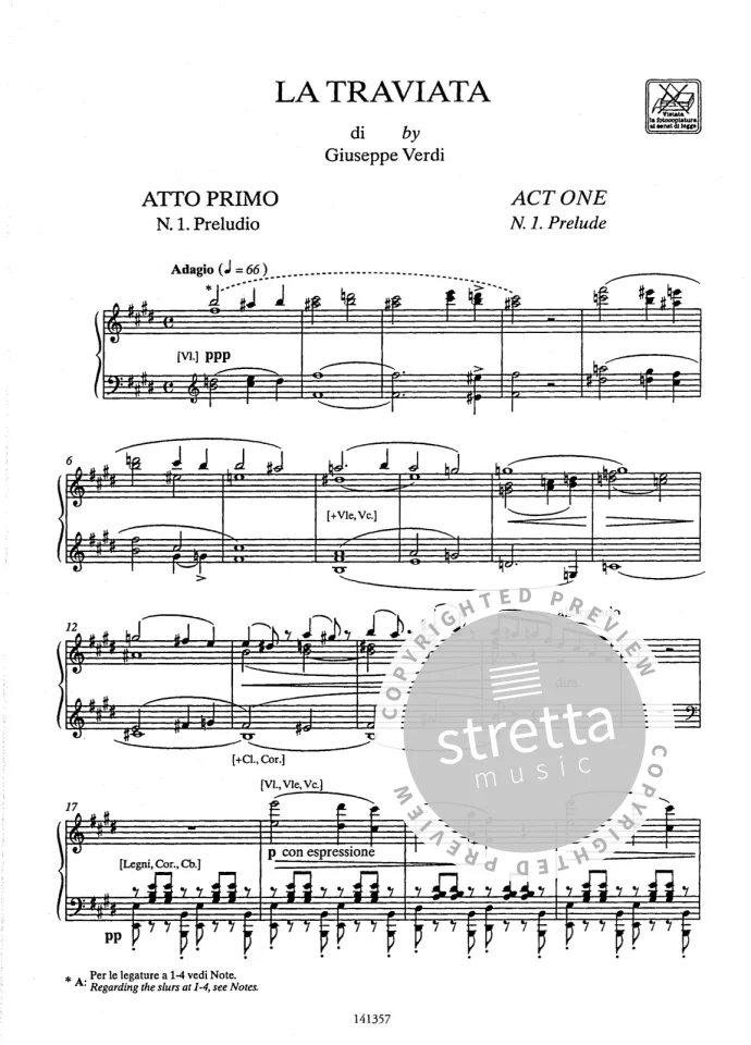 G. Verdi: La Traviata, GsGchOrch (KA) (1)