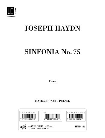 J. Haydn: Sinfonia Nr. 75 Hob. I:75  (HARM)