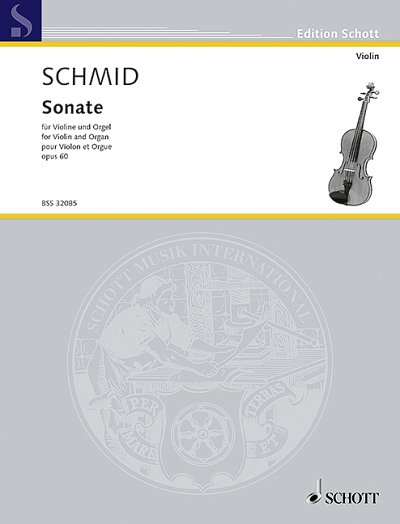 S.H. Kaspar: Sonate op. 60 , VlOrg