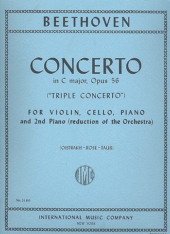 L. v. Beethoven: Triplo Concerto Do Op. 56 (Oi, VlVcKlv (Bu)