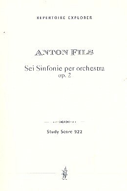 6 Sinfonien op.2 für Orchester
