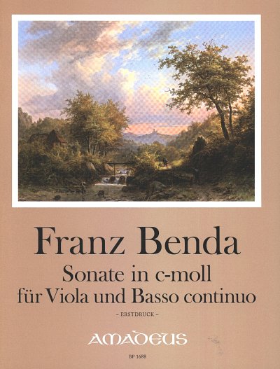 F. Benda: Sonate c-Moll, VaBc (KlavpaSt)