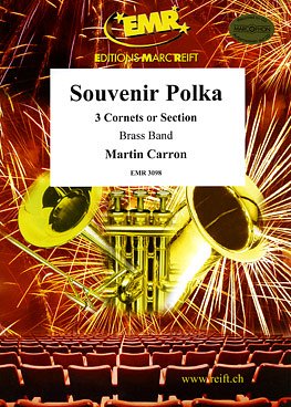 M. Carron: Souvenir Polka (3 Cornets Solo), 3KornBlech