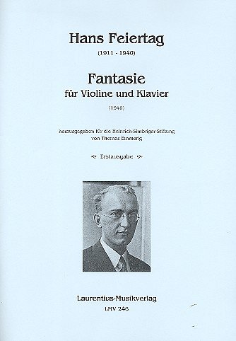 F. Hans: Fantasie fuer Violine und Klavier , VlKlav (KlapaSt