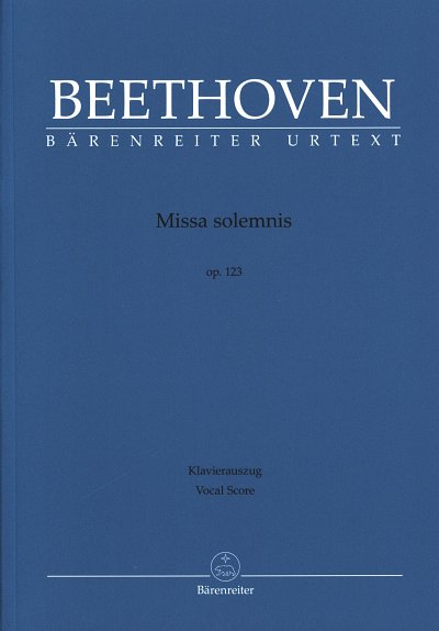 L. v. Beethoven: Missa solemnis op. 123, 4GesGchOrchO (KA)