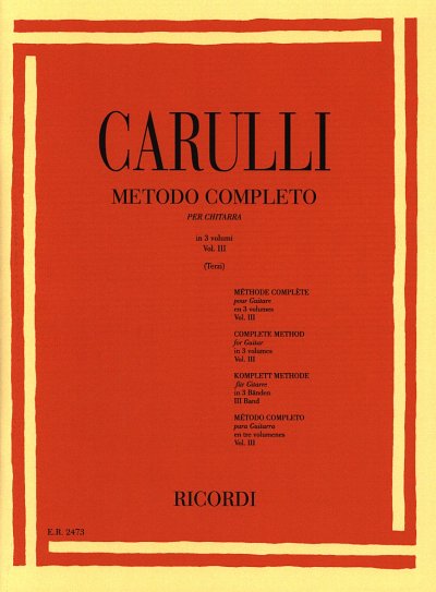 F. Carulli: Metodo Completo 3, Git