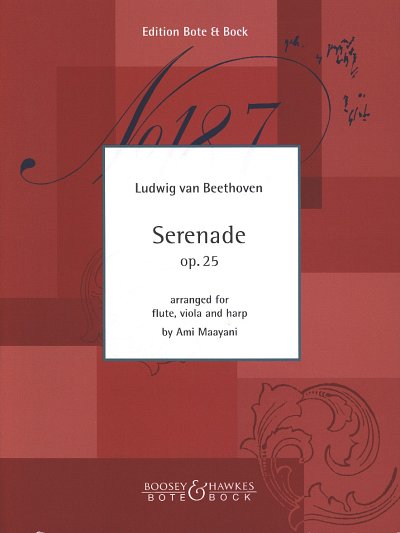 L. v. Beethoven: Serenade D-Dur op. 25, FlVlaHrf (Pa+St)