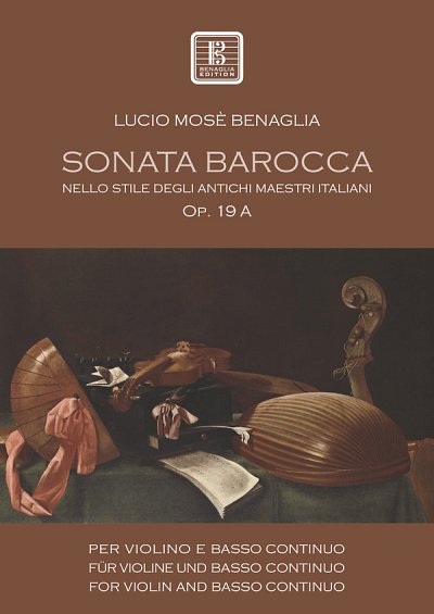 Lucio Mosè Benaglia: Sonata Barocca op. 19a, VlBc (PaSt)