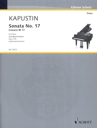 N. Kapustin: Sonata No. 17 op. 134, Klavier