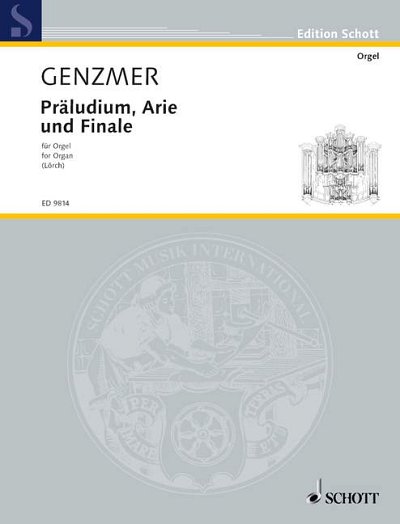DL: H. Genzmer: Präludium, Arie und Finale, Org