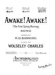 Wolseley Charles, H. D. Banning: Awake! Awake!