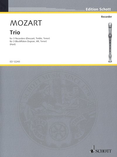 W.A. Mozart: Trio , 3Blf (Sppa)