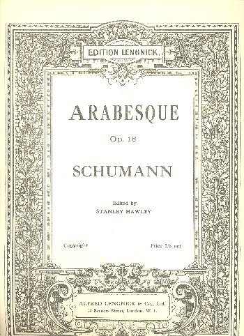 R. Schumann: Arabesque Opus 18, Klav