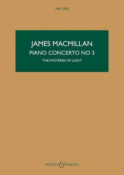 J. MacMillan: Piano Concerto No.3 - 'The Mysteries of  (Stp)