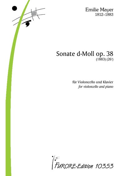 E. Mayer: Sonate d-Moll op. 38, VcKlav (KlavpaSt)