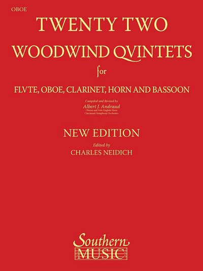 22 Woodwind Quintets - New Edition, FlObKlHrFg (Ob)